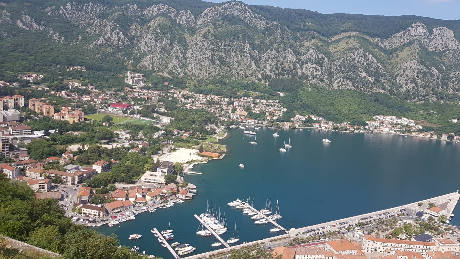 Hike St. Gevanni Kotor Bay Sea View