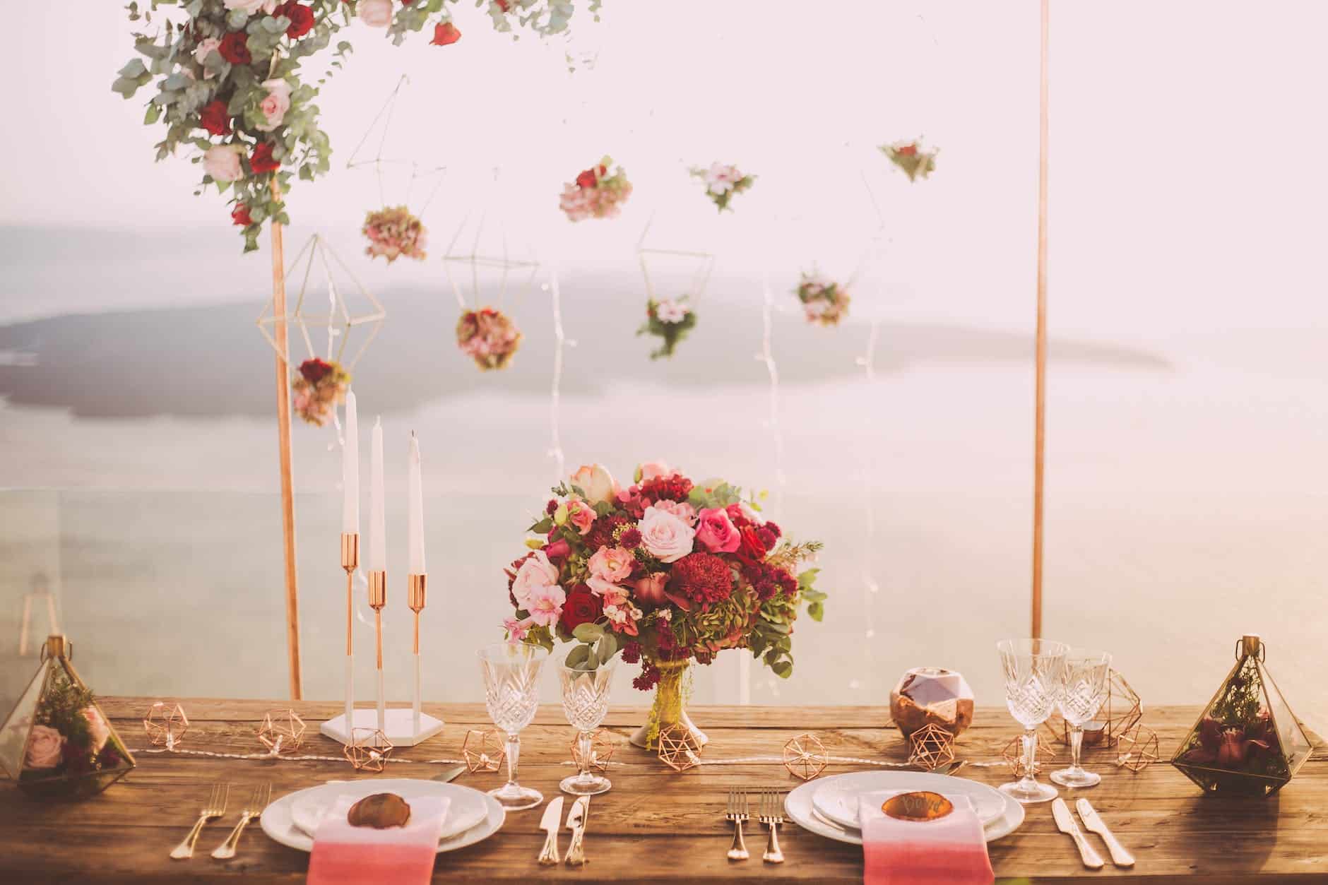 romantic civil wedding sea view cyprus